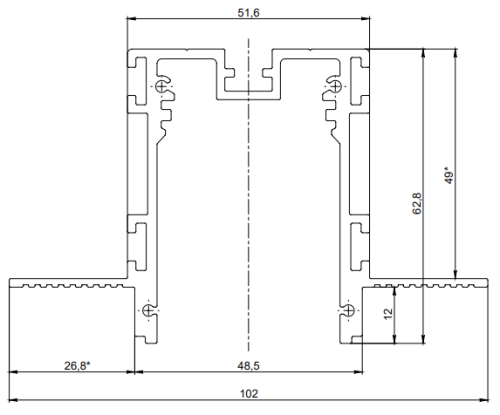 Шинопровод встраиваемый Designled SY 00-00009893 - фото 2