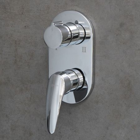 Смеситель для ванны и душа LeMark Linara LM0427C встраиваемый в стену хром