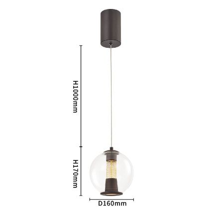 Светильник подвесной Favourite Boble (Бобле) 4550-1P