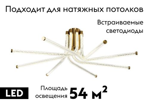 Люстра потолочная Zortes Lora (Лора) ZRS.57784.08 - фото 2