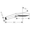 Душевая лейка Hansgrohe Raindance Select 26530340 цвет серый