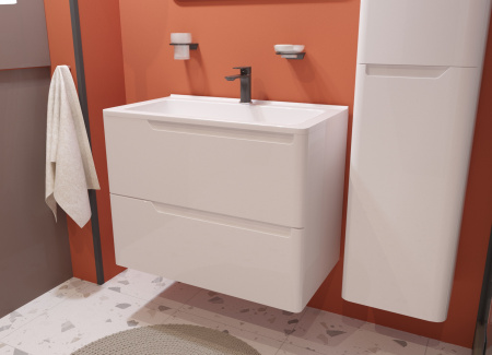 Тумба с раковиной Эстет Kare Luxe ФР-00015243 90х45х61 подвесная