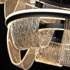 Люстра подвесная LED4U L7706-800-460 BK