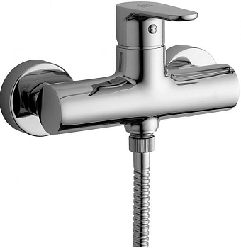 Смеситель для ванны с душем Paffoni Green GR168CR настенный хром без термостата