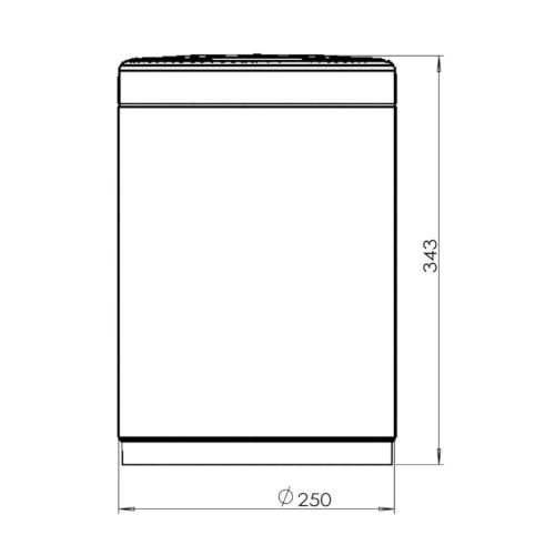 Ведро мусорное Java S-882-9Q - фото 3