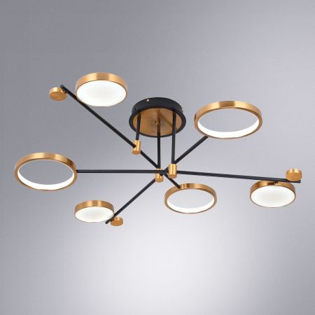 Люстра на штанге Arte Lamp Holly (Холлы) A1364PL-6PB