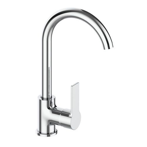 Смеситель для кухни Voda RF519 на мойку хром - фото 2