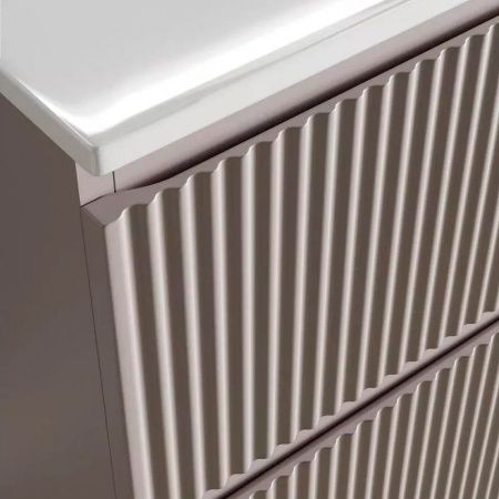 Тумба под раковину Sancos SNOB R SNR60SM 60х40 подвесная цвет коричневый