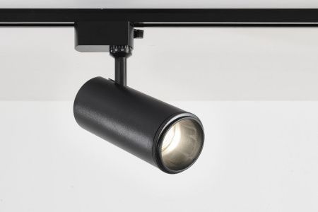 Трековый однофазный светильник Crystal Lux Basic (Басиц) CLT 0.31 021 BK 3CCT ZOOM