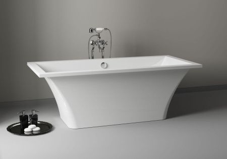 Ванна из литьевго мрамора Astra-Form Лотус 01010036 185х85 отдельностоящая прямоугольная