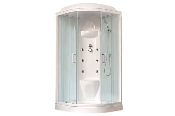 Душевая кабина Royal Bath НК RB90HK7-WT 90х90 четверть круга с крышей ориентация универсальная Душевая кабина Royal Bath НК RB90HK7-WT 90х90 четверть круга с крышей ориентация универсальная