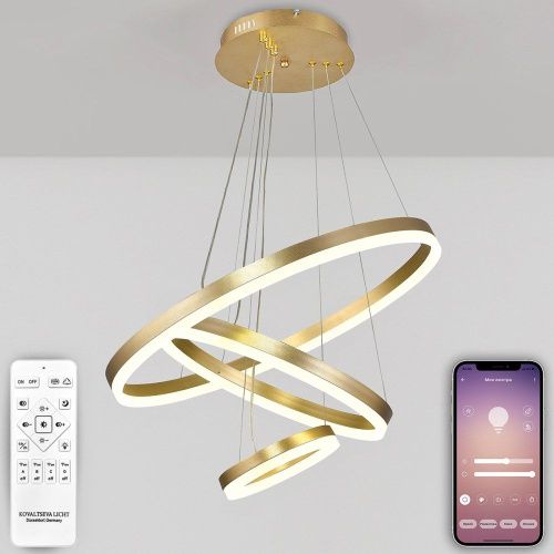 Люстра подвесная Natali Kovaltseva Oreol (Ореол) LED LAMPS 81279 - фото 3
