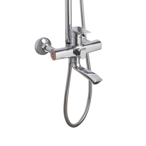 Душевая стойка G.Lauf GOB16-A134 настенная цвет хром - фото 4