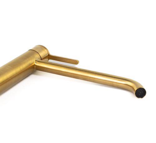 Смесители Emmevi Filobrass 85003BIG/ORS на столешницу золото брашированное - фото 4