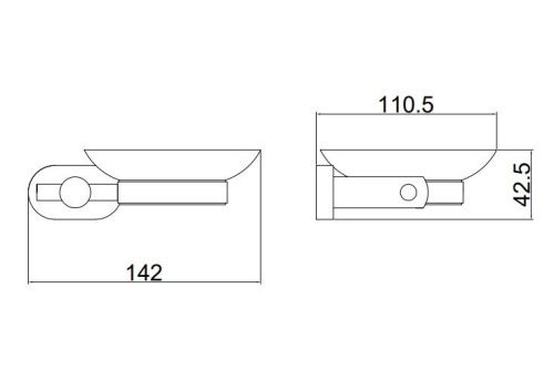 Мыльница BELZ B90002 - фото 2