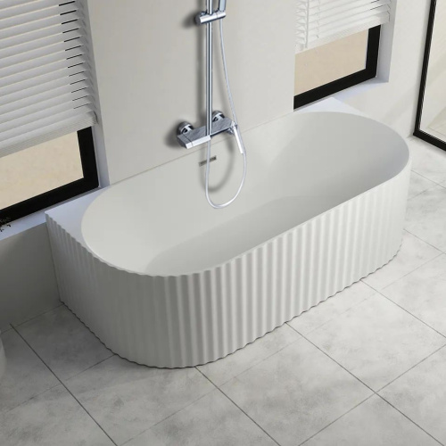 Ванна акриловая Cerutti SPA CT9765 170х80 пристенная асимметричная