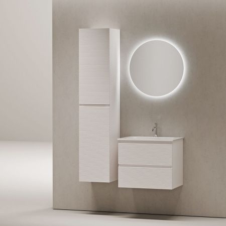 Тумба под раковину Sancos FOLK FL60W 60х40 подвесная цвет белый