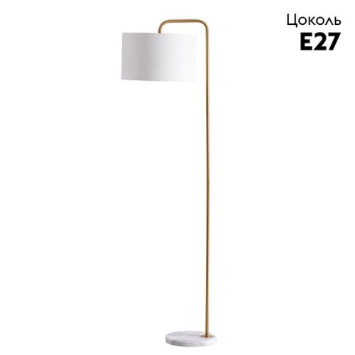 Торшер Arte Lamp RUPERT (РУПЕРТ) A5024PN-1PB - фото 2