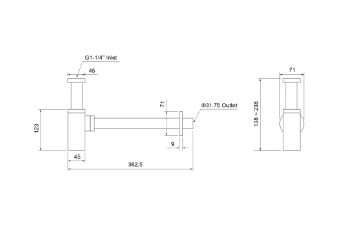 Сифон Aquatek AQ6013MB - фото 4