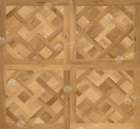 SPC ламинат Alpine Floor Parquet Sirocco ECO 25-2 PARQUET SIROCCO Лувр толщина 0.6 см 43 класс 595х595