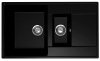 Кухонная мойка Ulgran Quartz Prima 860 1,5 K-07 86х50 цвет черный