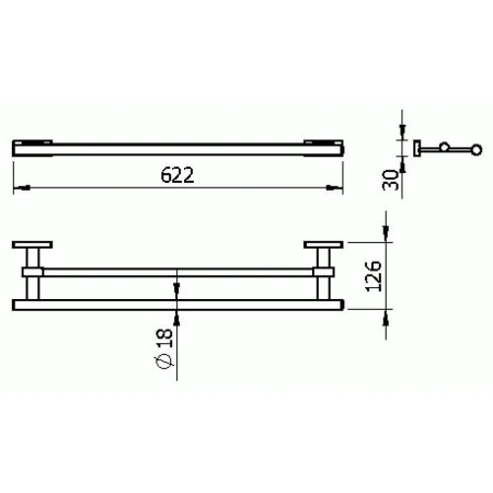 Полотенцедержатель Langberger ALSTER 10902A