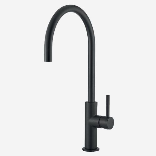 Смеситель для кухни Webert OB920302560 на мойку черный - фото 2