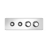 Смеситель для душа Gessi Hi-Fi Eclectic 65222#031 встраиваемый в стену хром с термостатом