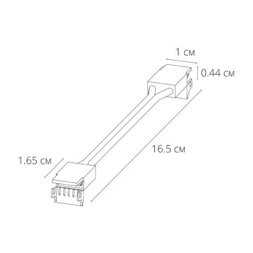 Коннектор токопроводящий Arte Lamp Strip-accessories (Стрип-аццессориес) A31-08-1CCT - фото 4