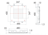Верхний душ Remer 357SFS43 45х45 хром