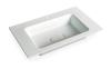 Раковина из искусственного камня Jorno MODUL Mol.08.100/W 100х50 встраиваемая цвет белый