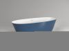 Ванна из искусственного камня Plumberia Selection Veloma VELOMA 160BD 160х70 отдельностоящая овальная с ножками
