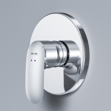 Смеситель для душа Am.Pm Like F8075000 встраиваемый в стену хром без термостата