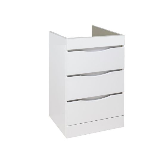 Тумба под раковину Runo Орион УТ000003442 60х50 напольная цвет белый - фото 2