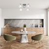 Люстра потолочная Escada Adonis (Адонис) 659/4PL Chrome