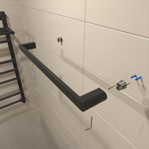 Полотенцедержатель Altasan Лотос ЛТ60ЧМ - фото 3