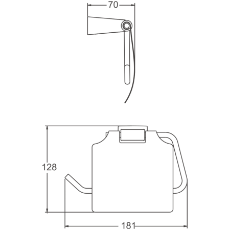 Бумагодержатель BELZ B91503