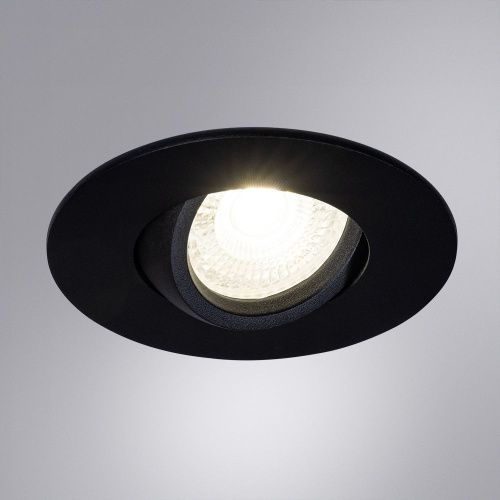 Светильник встраиваемый Arte Lamp Giro (Гиро) A2867PL-1BK - фото 2