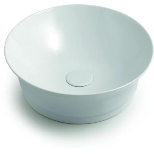 Раковина White Ceramic Idea 42 см W1030705 накладная цвет черный матовый