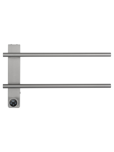 Полотенцесушитель электрический Wonzon & Woghand Nürnberg WW-AL342-BR 30х50 никель - фото 2