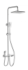 Душевая стойка Wonzon & Woghand WW-B3310-CR настенная цвет хром с термостатом
