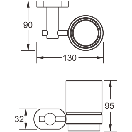 Стакан BELZ B90506