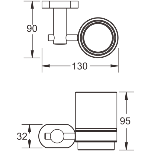Стакан BELZ B90006 - фото 3