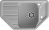 Кухонная мойка Granfest Corner C-800E серый 79х49 цвет серый поверхность матовая