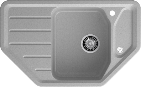 Кухонная мойка Granfest Corner C-800E серый 79х49 цвет серый поверхность матовая