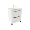 Тумба с раковиной Iddis Cloud CLO60WFi95K 60х50 напольная цвет белый