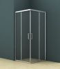 Душевой уголок Azario Seattle AZ-131 S A 80*80*195 80х80 стекло прозрачное профиль хром без поддона