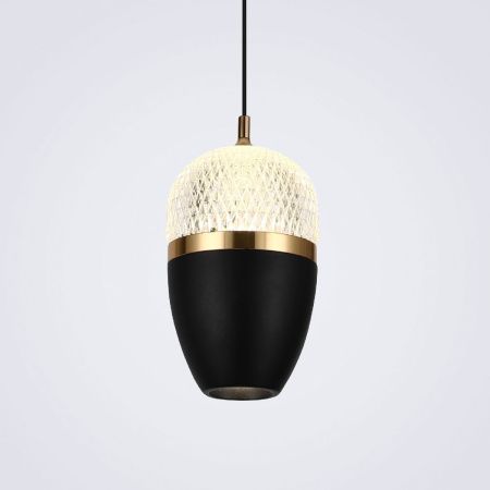 Светильник подвесной LED4U L8754-1 BK
