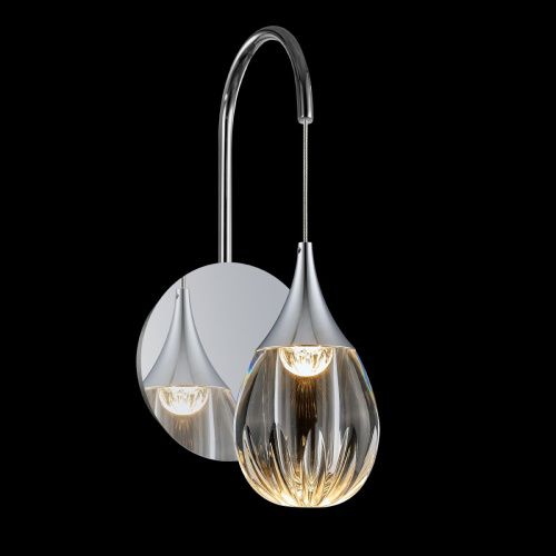 Бра Delight Collection Stilla (Стилла) MB24001004-1A chrome/clear - фото 3