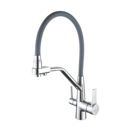 Смеситель для кухни Rose R558 на мойку хром